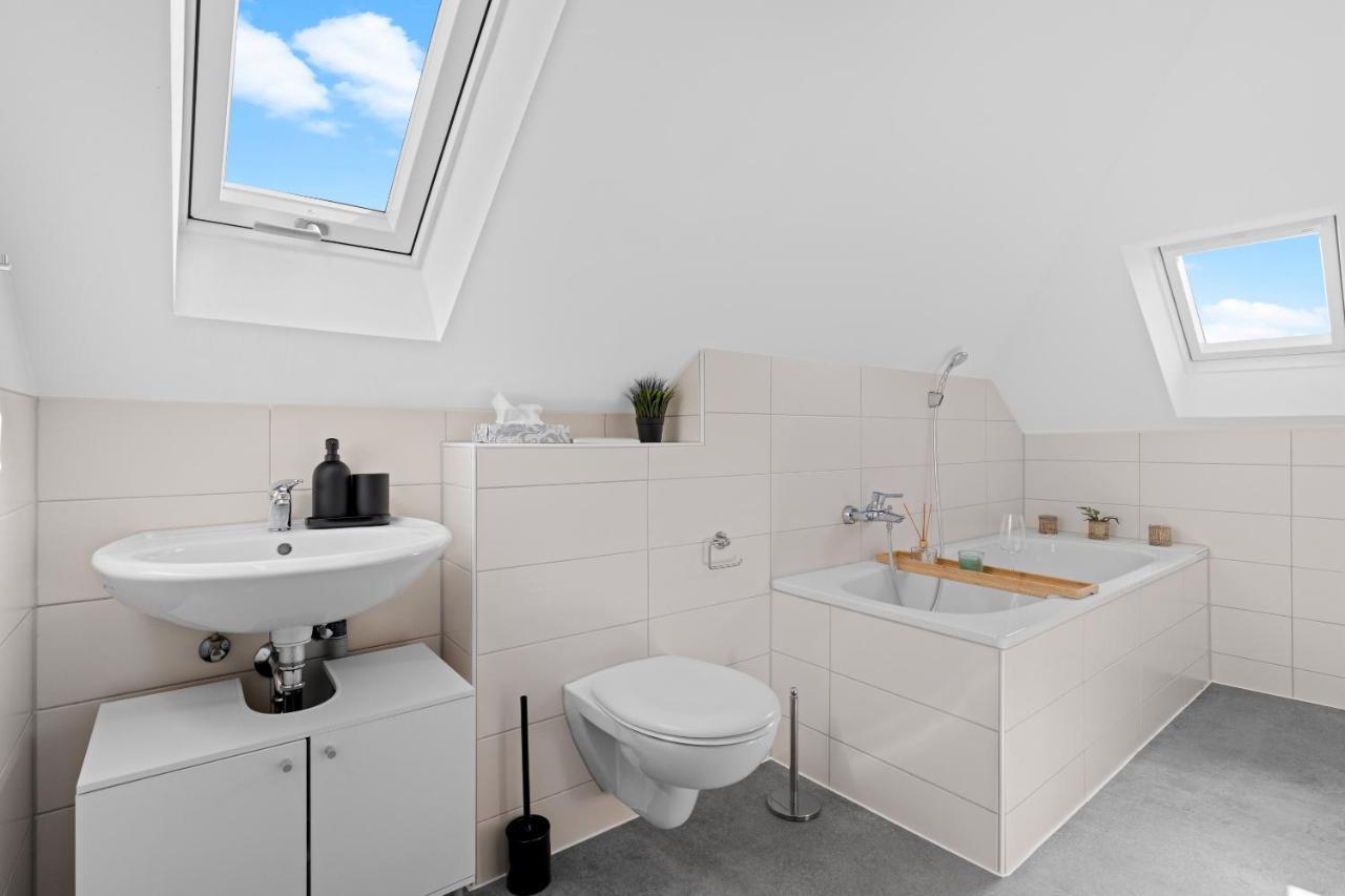 Stilvolle Wohnung: Private Dachterrasse - Zentral 아우크스부르크 외부 사진