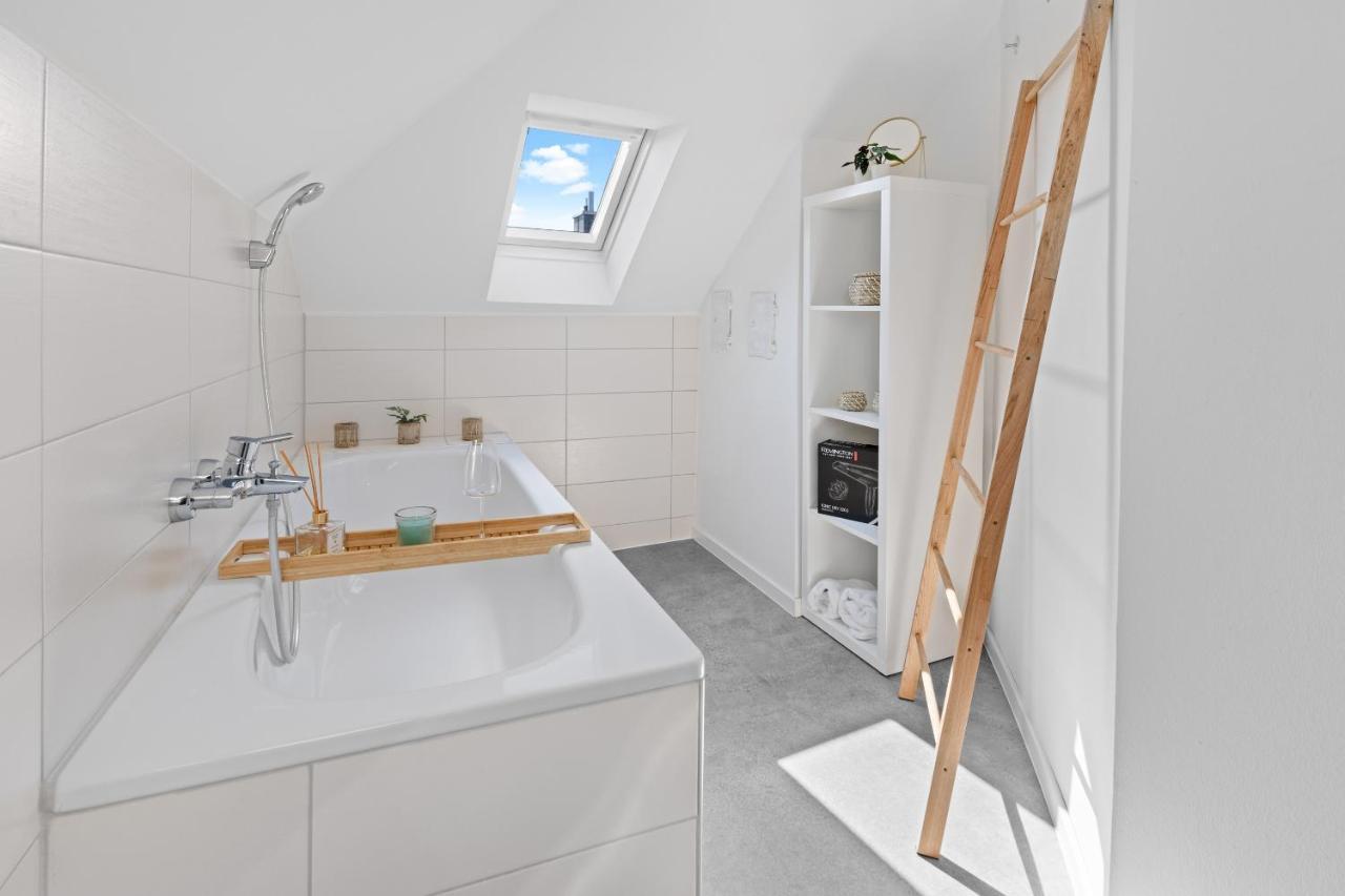 Stilvolle Wohnung: Private Dachterrasse - Zentral 아우크스부르크 외부 사진